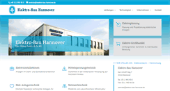 Desktop Screenshot of elektro-bau-hannover.de